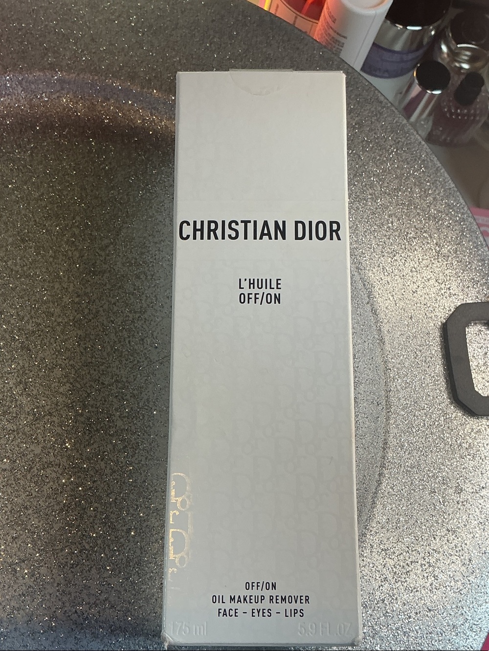Dior White and Black L'Huile Off/On Oil Makeup Remover
